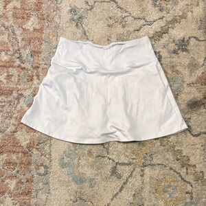 Women's White Skort